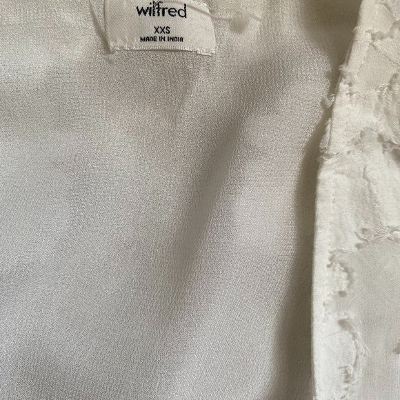 Aritzia Long Sleeve Wrap Top - Picture 4 of 8